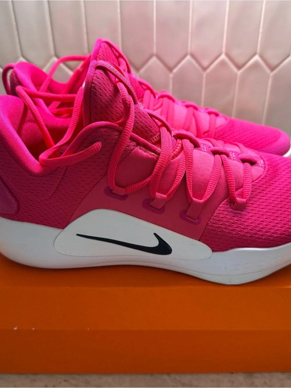 Nike Men’s Pink Kay Yow HyperDunk Basketball Shoes